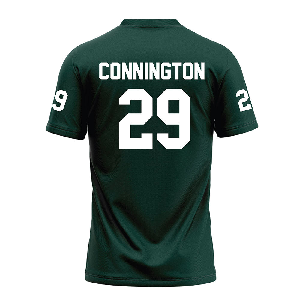 Michigan State - NCAA Football : Martin Connington - Green Football Jersey