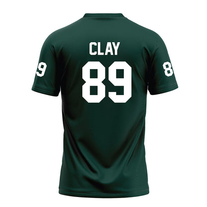 Michigan State - NCAA Football : Austin Clay - Green Football Jersey