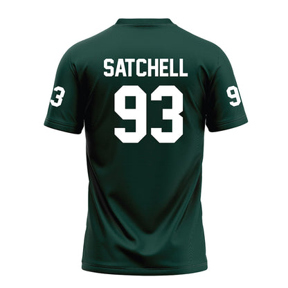 Michigan State - NCAA Football : Jalen Satchell - Green Football Jersey
