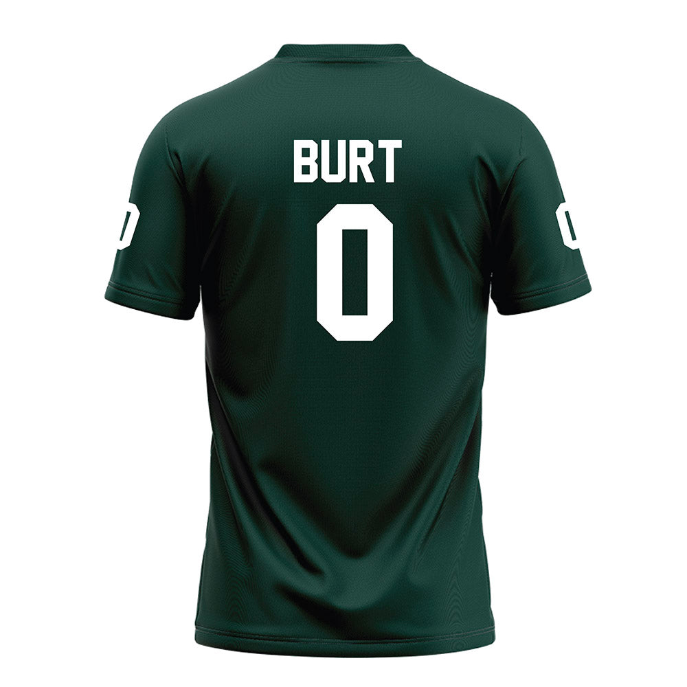 Michigan State - NCAA Football : Nijhay Burt - Green Football Jersey-1