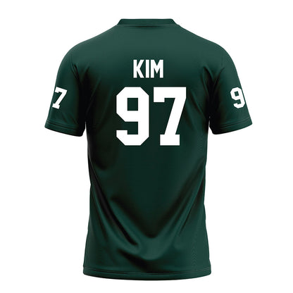 Michigan State - NCAA Football : Jonathan Kim - Green Football Jersey