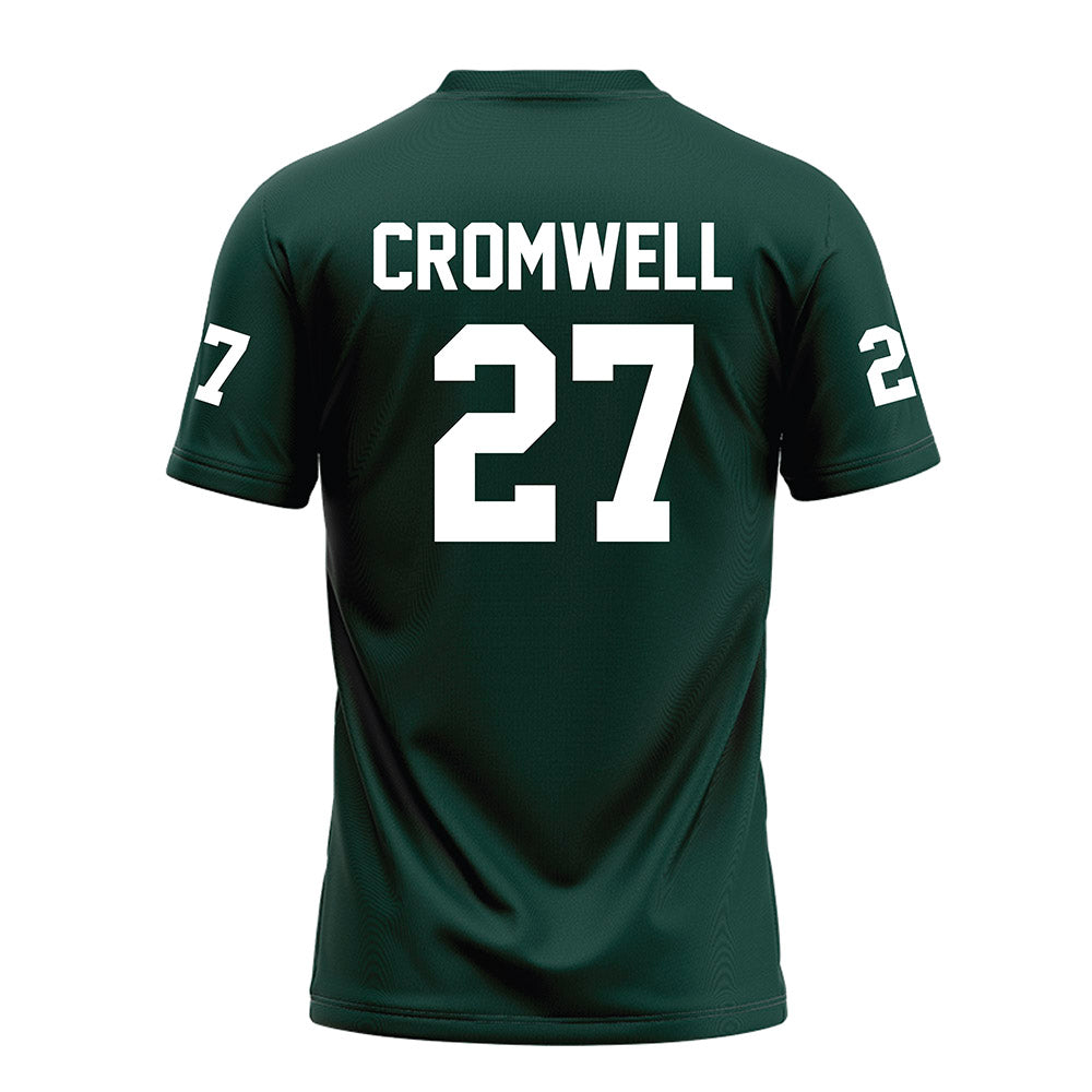 Michigan State - NCAA Football : Devynn Cromwell - Green Football Jersey-1