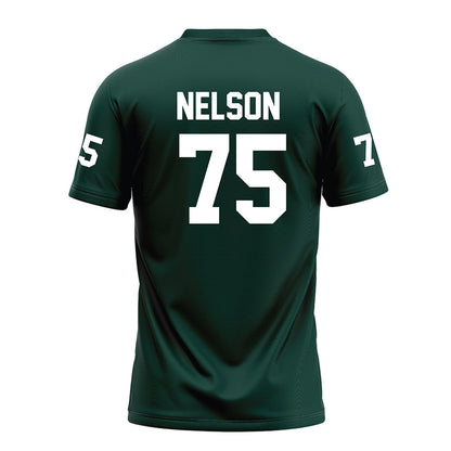 Michigan State - NCAA Football : Ben Nelson - Green Football Jersey