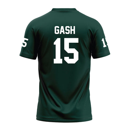 Michigan State - NCAA Football : Caleb Gash - Green Football Jersey-1