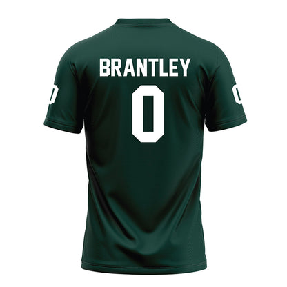 Michigan State - NCAA Football : Charles Brantley - Green Football Jersey