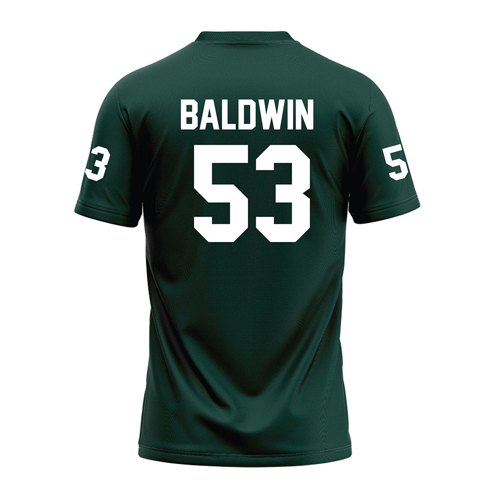 Michigan State - NCAA Football : Brandon Baldwin - Green Football Jersey