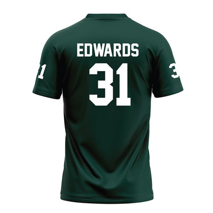 Michigan State - NCAA Football : Deuce Edwards - Green Football Jersey-1