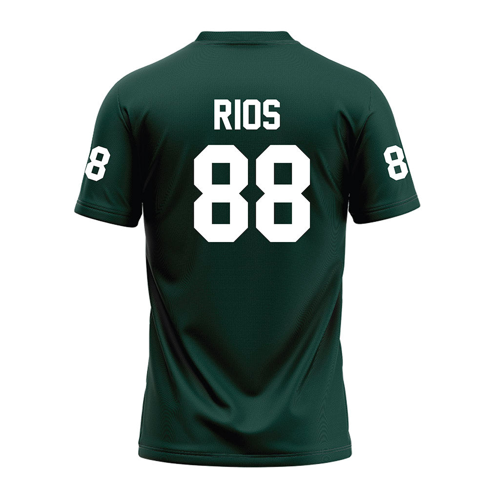 Michigan State - NCAA Football : Kai Rios - Green Football Jersey-1