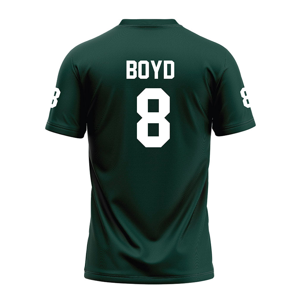 Michigan State - NCAA Football : Evan Boyd - Green Football Jersey-1