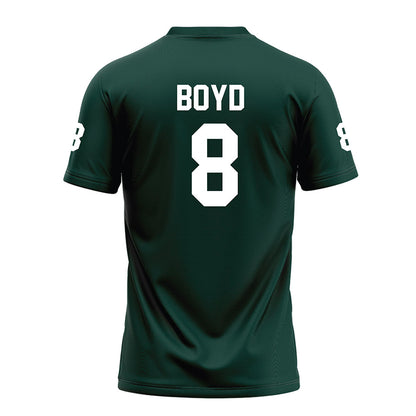 Michigan State - NCAA Football : Evan Boyd - Green Football Jersey-1