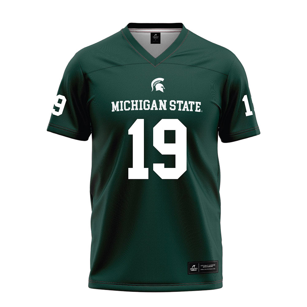 Michigan State - NCAA Football : Armorion Smith - Green Football Jersey