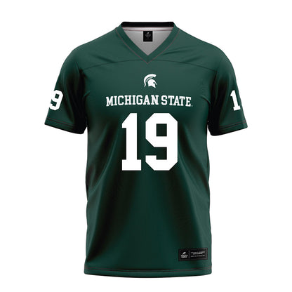Michigan State - NCAA Football : Armorion Smith - Green Football Jersey