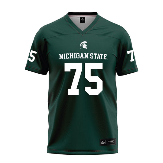 Michigan State - NCAA Football : Ben Nelson - Green Football Jersey