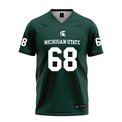 Michigan State - NCAA Football : Gavin Broscious - Green Football Jersey