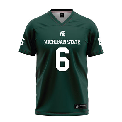 Michigan State - NCAA Football : Ade Willie - Green Football Jersey