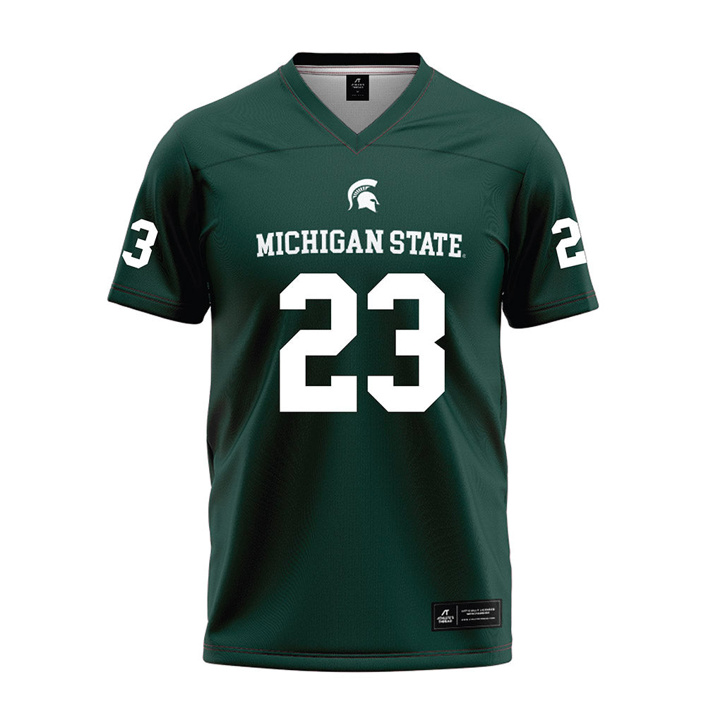 Michigan State - NCAA Football : Darius Snow - Green Football Jersey-0