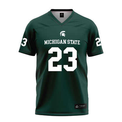 Michigan State - NCAA Football : Darius Snow - Green Football Jersey-0