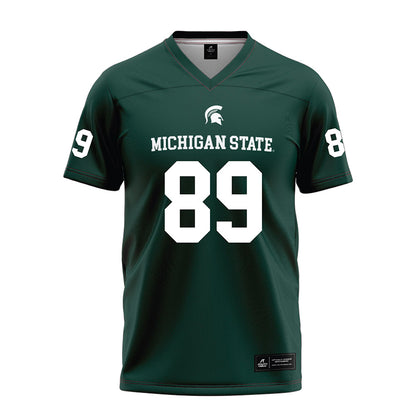 Michigan State - NCAA Football : Nick hardy - Green Football Jersey-0