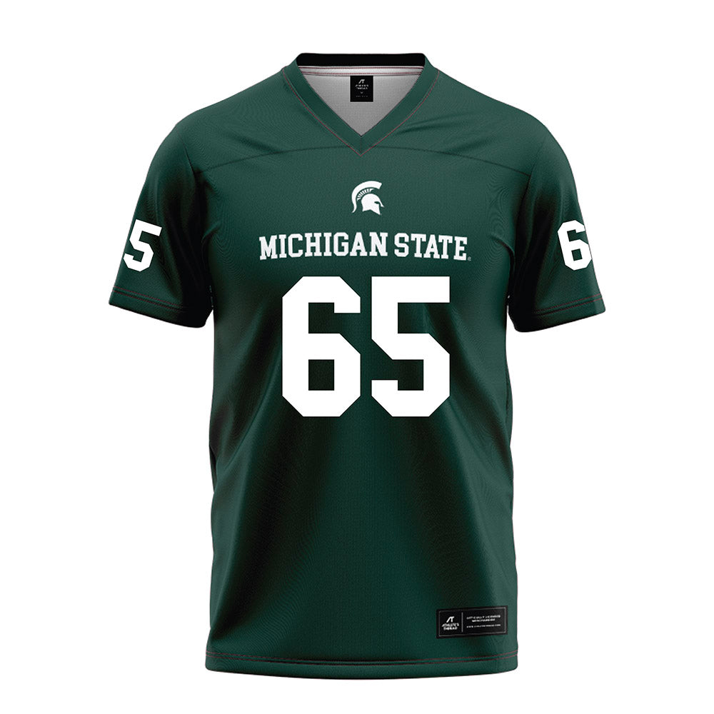 Michigan State - NCAA Football : Stanton Ramil - Green Football Jersey