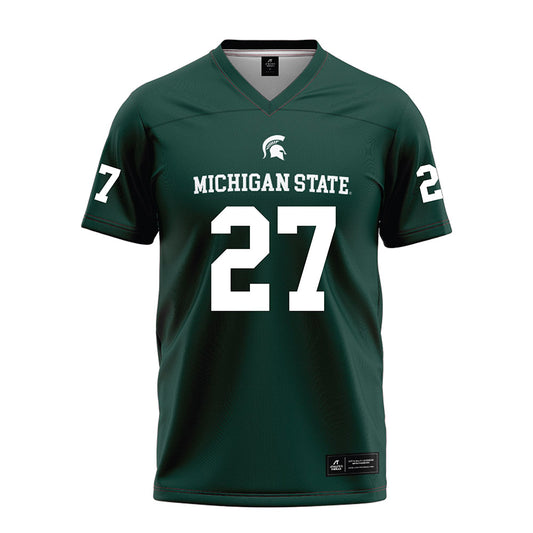 Michigan State - NCAA Football : Devynn Cromwell - Green Football Jersey-0