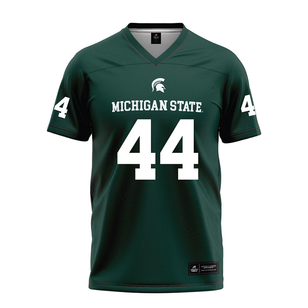 Michigan State - NCAA Football : Jay Coyne - Green Football Jersey