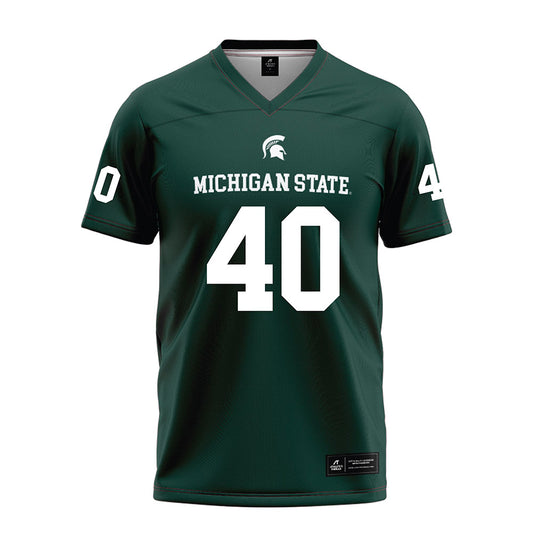 Michigan State - NCAA Football : DeJae White - Green Football Jersey-0