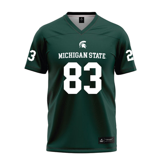 Michigan State - NCAA Football : Jack Carson-wentz - Green Football Jersey-0