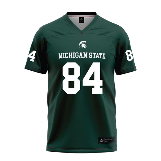 Michigan State - NCAA Football : Wyatt Hook - Green Football Jersey