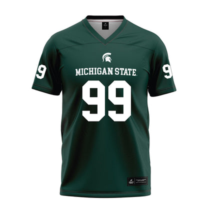 Michigan State - NCAA Football : Quindarius l Dunnigan - Green Football Jersey-0