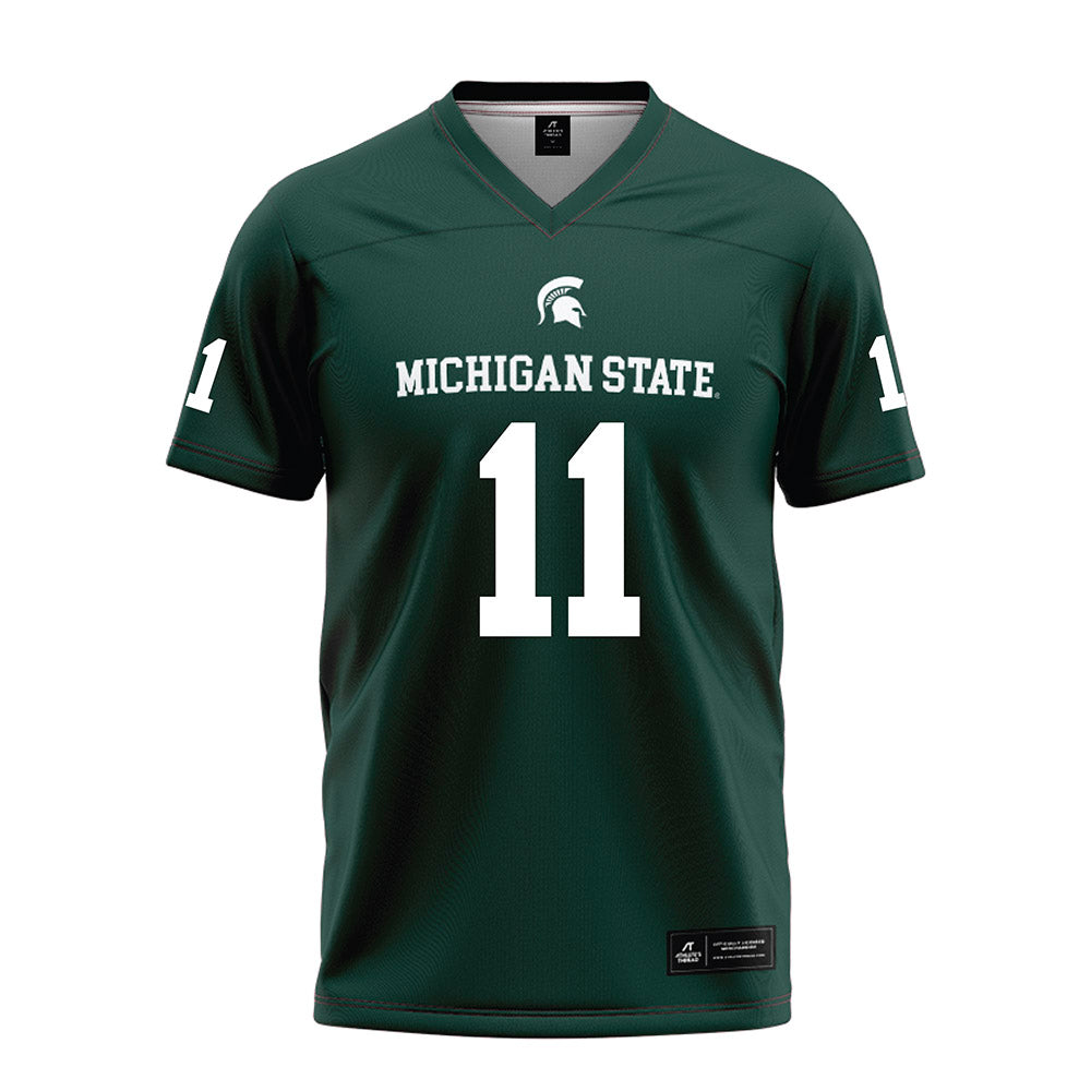 Michigan State - NCAA Football : Anelu Lafaele - Green Football Jersey-0