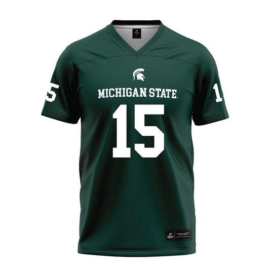 Michigan State - NCAA Football : Angelo Grose - Green Football Jersey