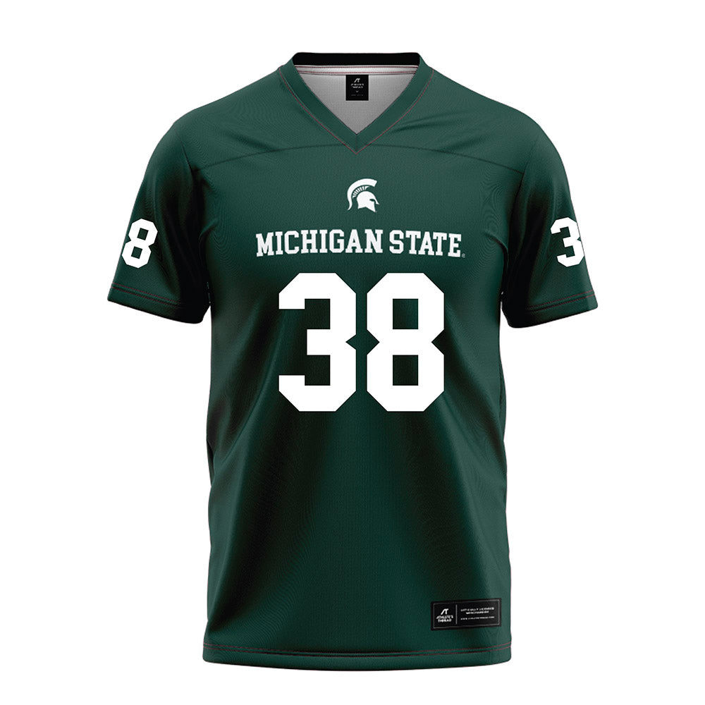 Michigan State - NCAA Football : Dorian Davis - Green Football Jersey