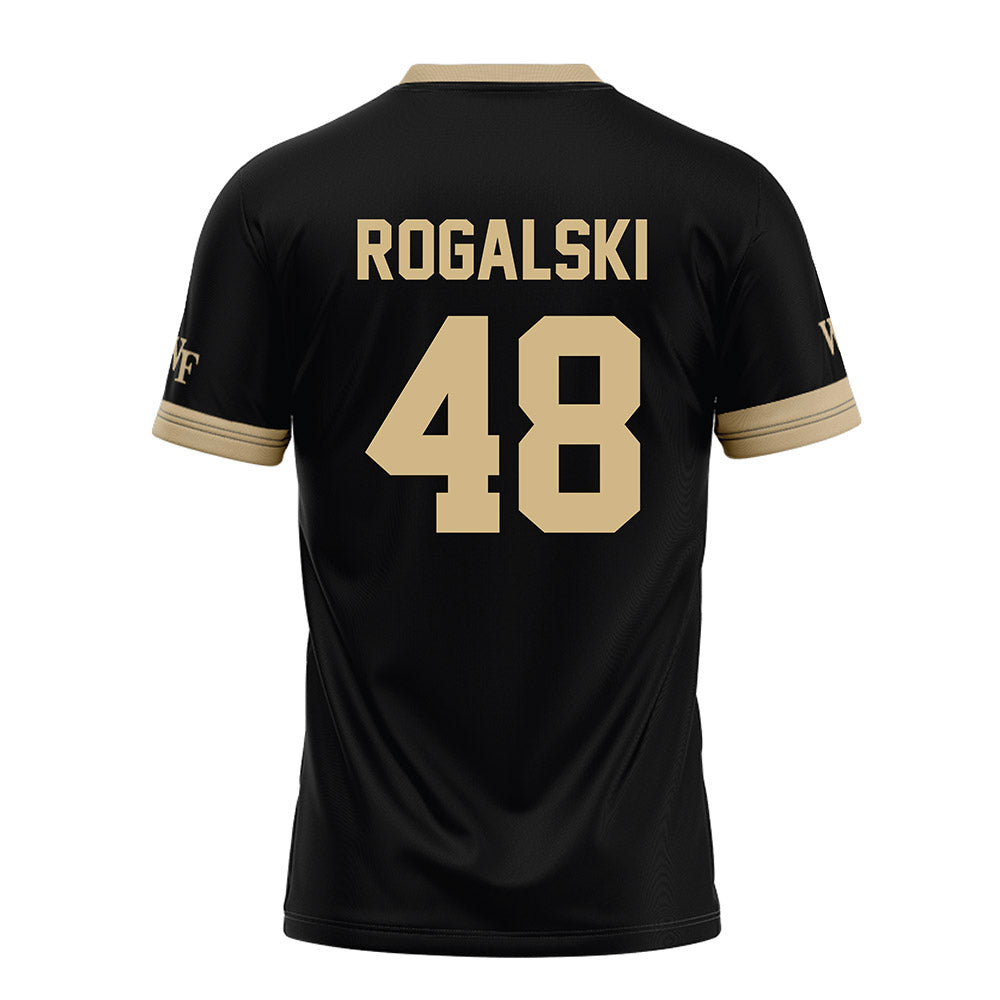 Wake Forest - NCAA Football : Mark Rogalski - Black Football Jersey