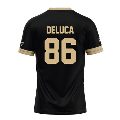 Wake Forest - NCAA Football : Dominic DeLuca - Black Football Jersey