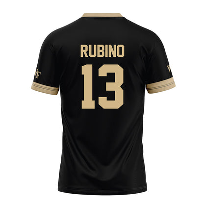 Wake Forest - NCAA Football : Nick Rubino - Black Football Jersey