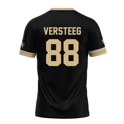 Wake Forest - NCAA Football : Ian VerSteeg - Black Football Jersey