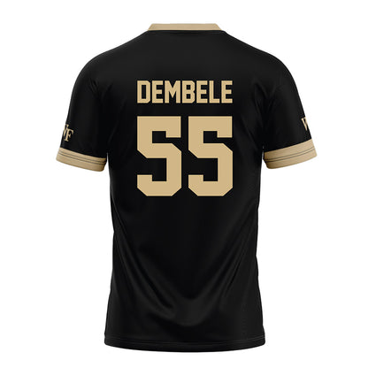 Wake Forest - NCAA Football : Kadear Dembele - Black Football Jersey-1