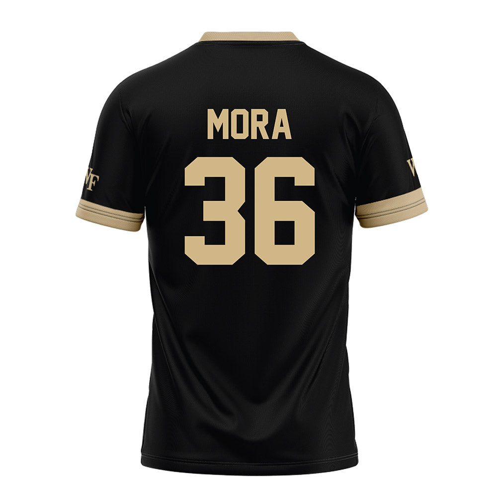 Wake Forest - NCAA Football : Ivan Mora - Black Football Jersey