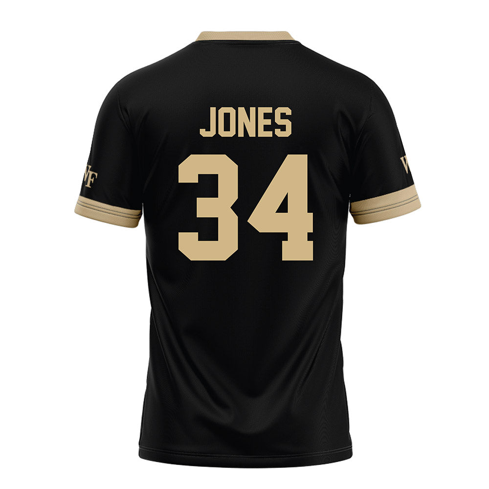 Wake Forest - NCAA Football : Darius Jones - Black Football Jersey