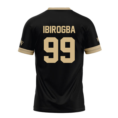 Wake Forest - NCAA Football : Mateen Ibirogba - Black Football Jersey