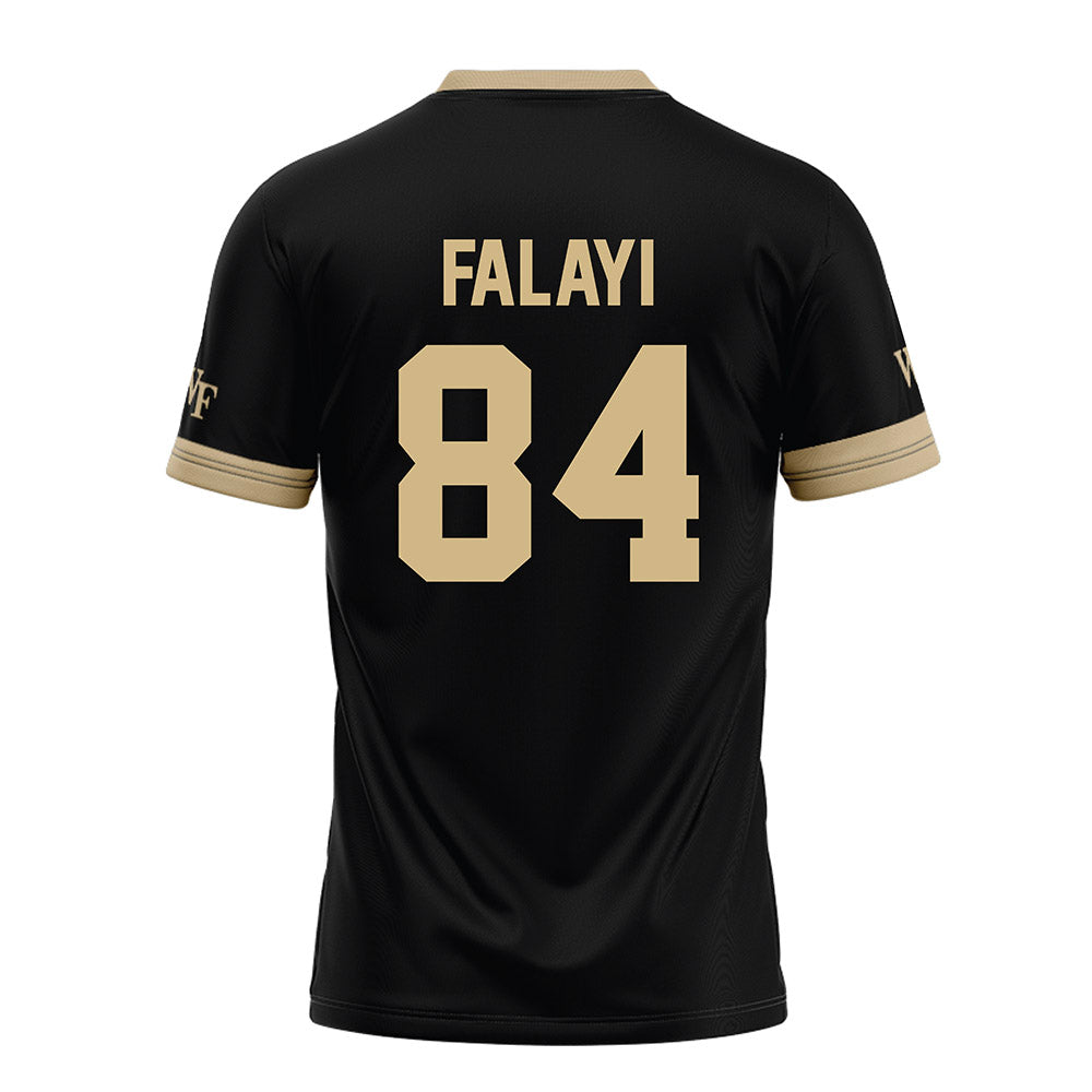 Wake Forest - NCAA Football : Eni Falayi - Black Football Jersey-1