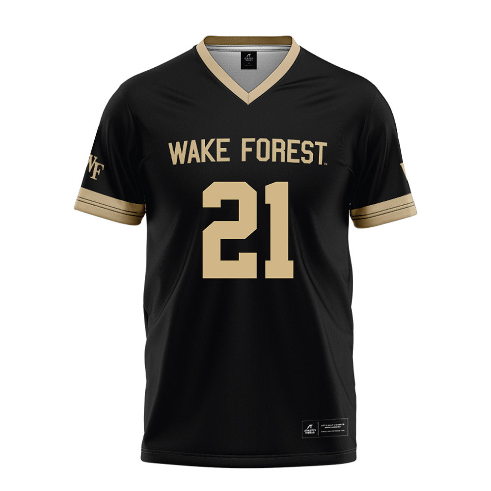 Wake Forest - NCAA Football : Branson Combs - Black Football Jersey