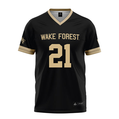 Wake Forest - NCAA Football : Branson Combs - Black Football Jersey