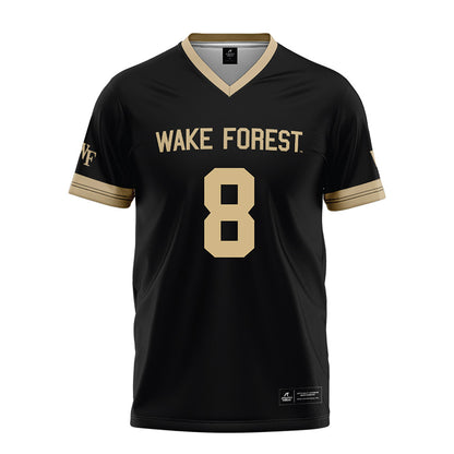 Wake Forest - NCAA Football : Carlos Hernandez - Black Football Jersey-0