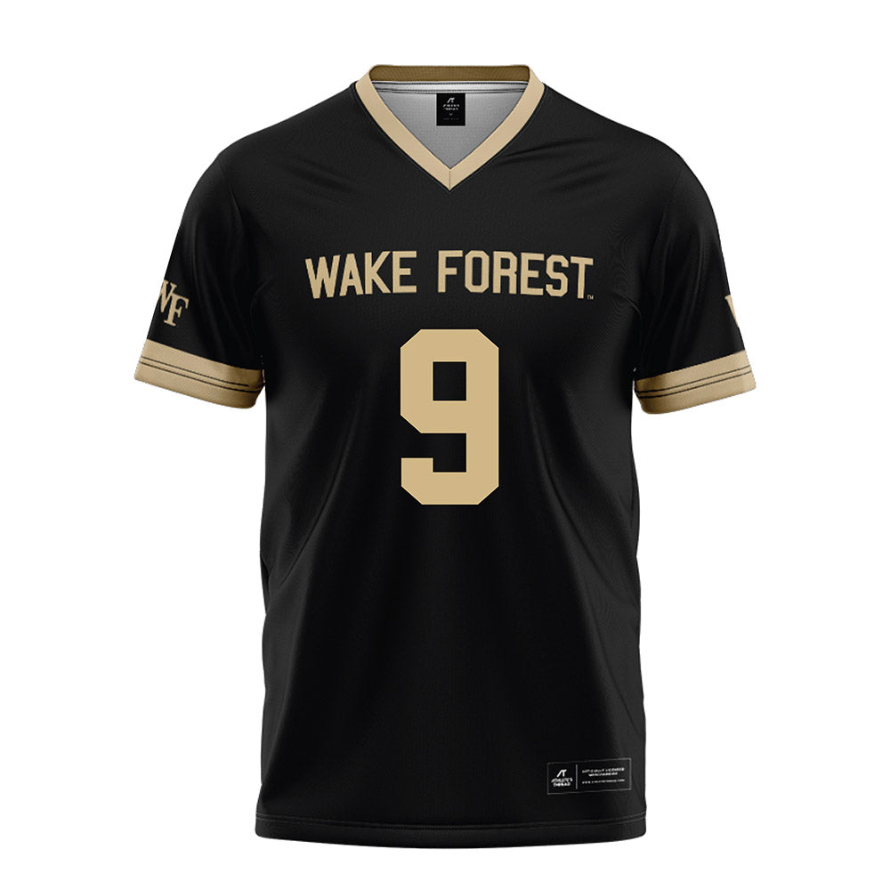 Wake Forest - NCAA Football : AT Perry - Black Football Jersey