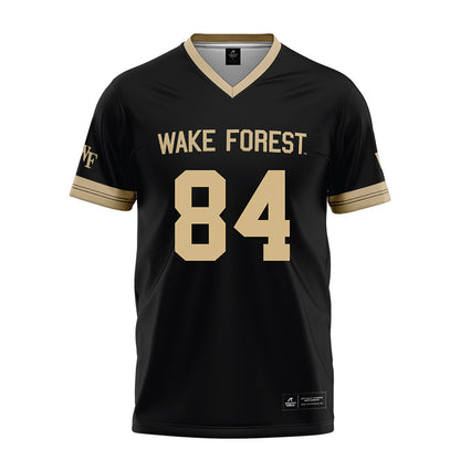 Wake Forest - NCAA Football : Nick Ragano - Black Football Jersey