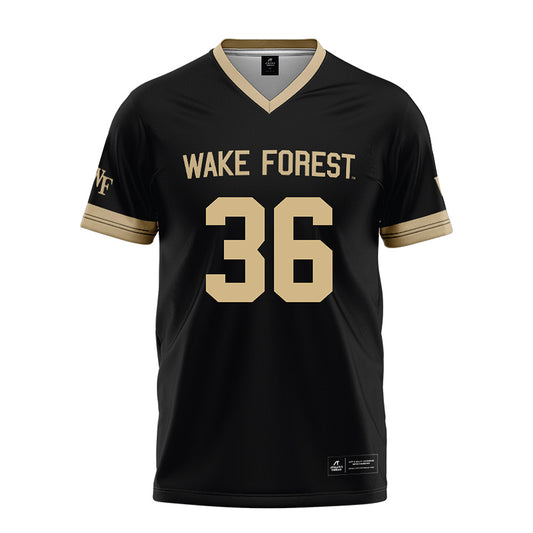 Wake Forest - NCAA Football : Walker Ferguson VIII - Black Football Jersey