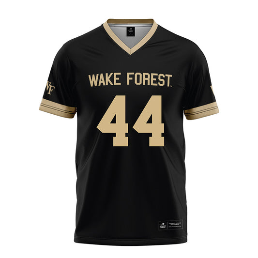 Wake Forest - NCAA Football : Alec Marenco - Black Football Jersey-0