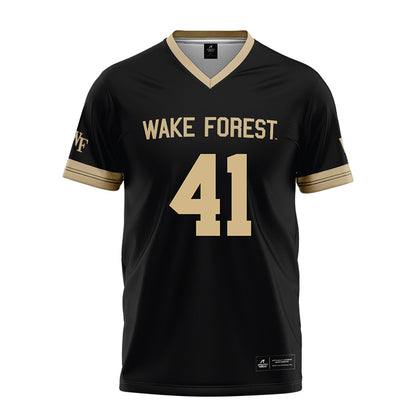 Wake Forest - NCAA Football : Kalil Townes - Black Football Jersey-0