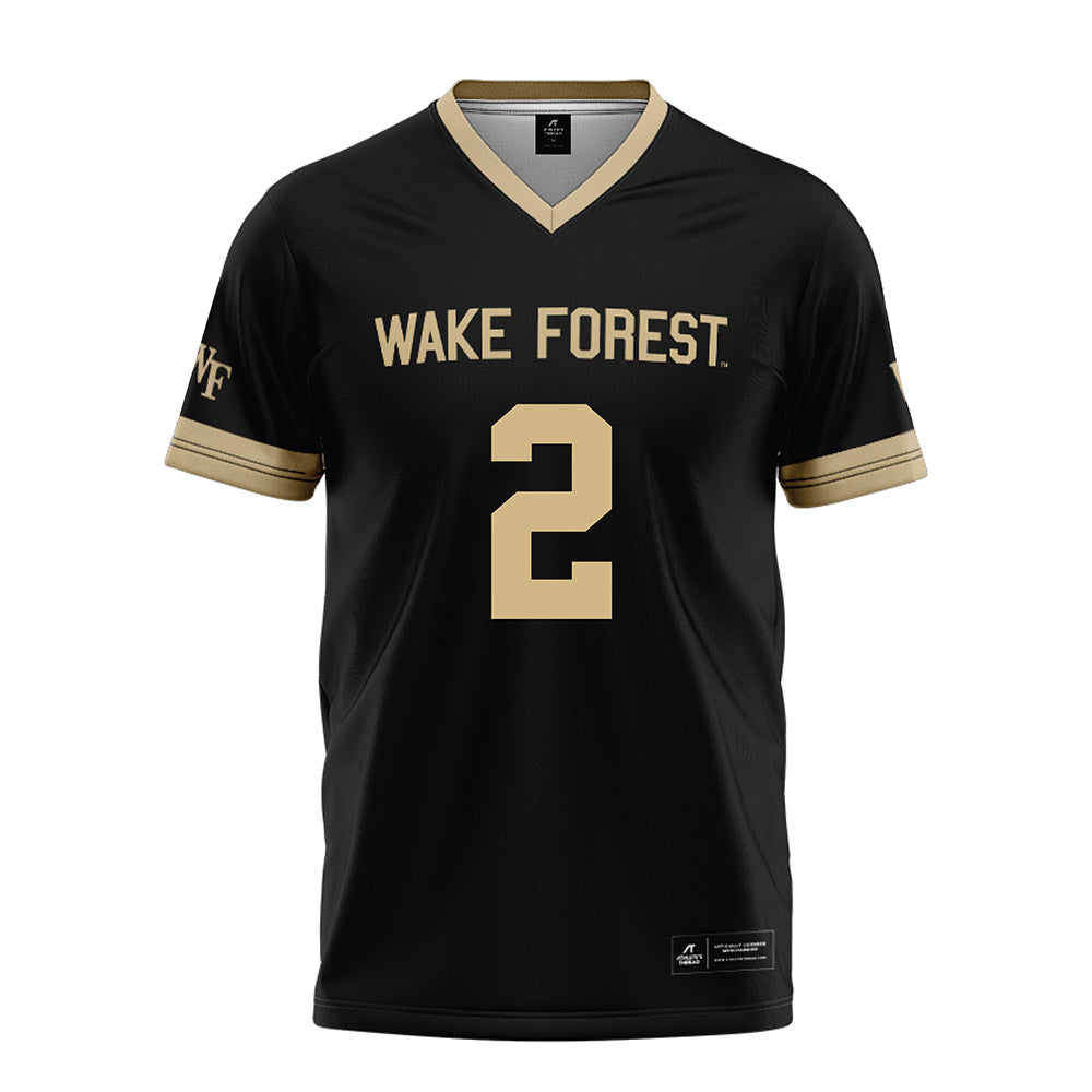 Wake Forest - NCAA Football : Robby Ashford - Black Football Jersey-0
